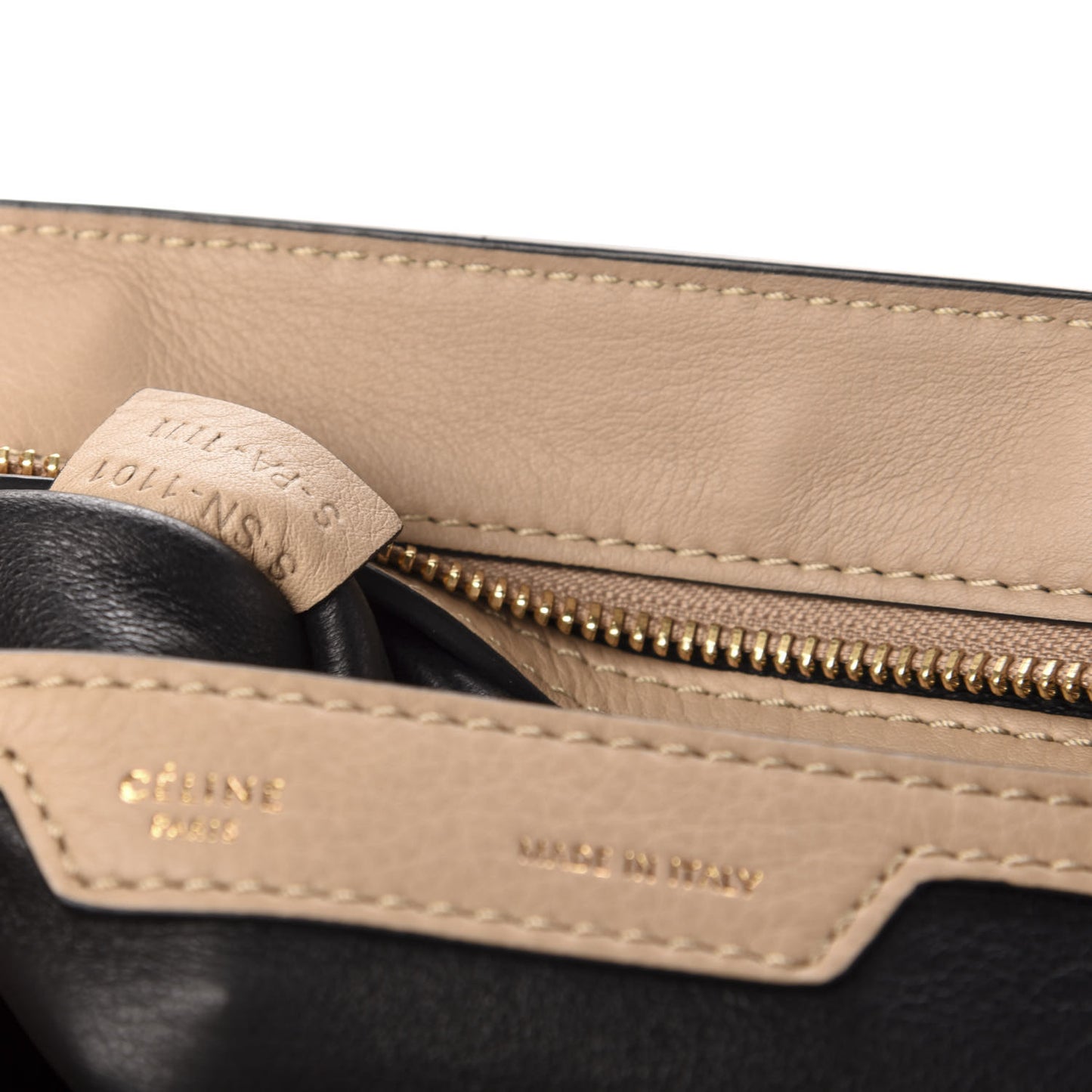 Smooth Calfskin Suede Medium Trapeze Sahara