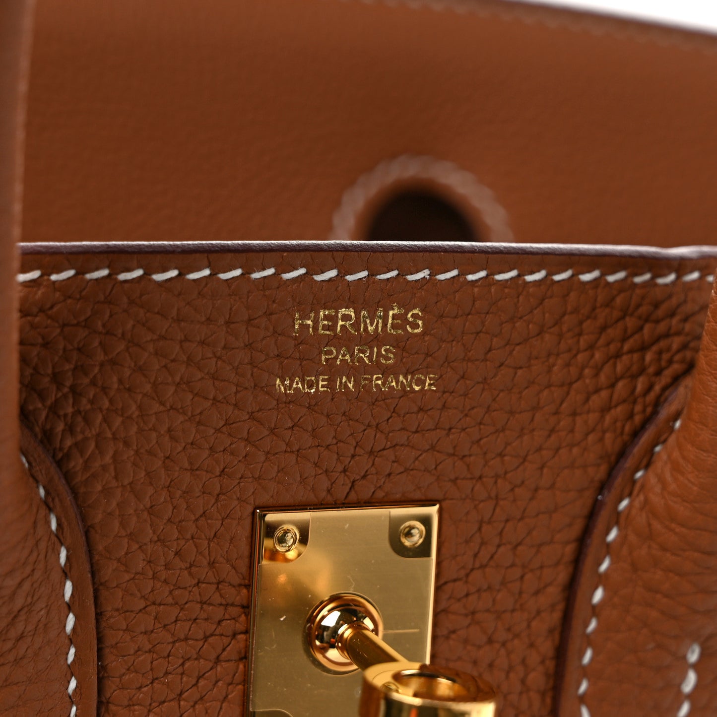 Togo Birkin 25 Gold