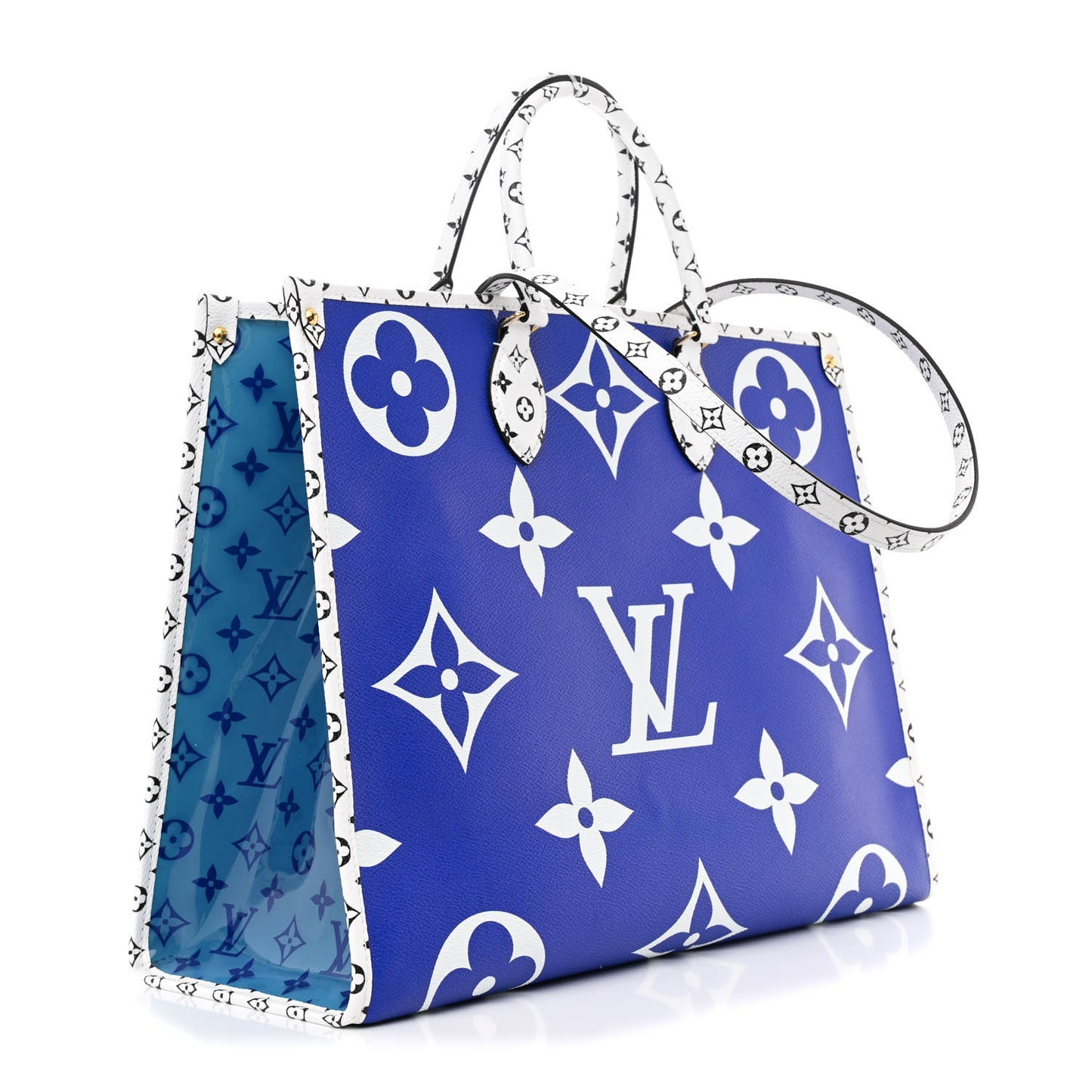 Monogram Giant Mykonos Onthego Blue