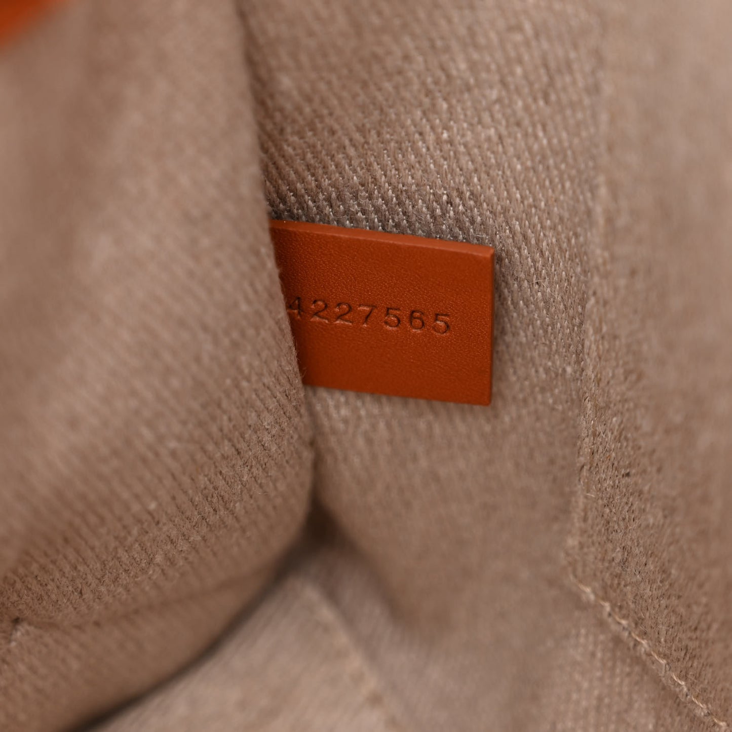 Calfskin Small Woody Tote Caramel