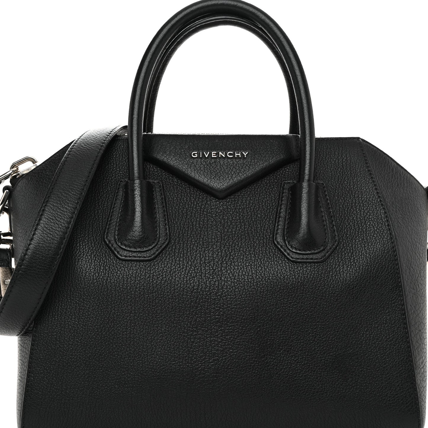 Sugar Goatskin Small Antigona Black