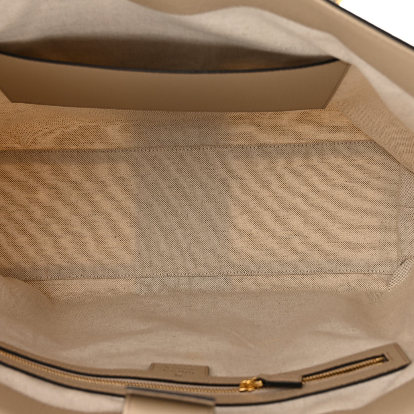 GG Supreme Monogram Textured Dollar Calfskin Web Medium Ophidia Shopping Tote Beige Mystic White Oatmeal