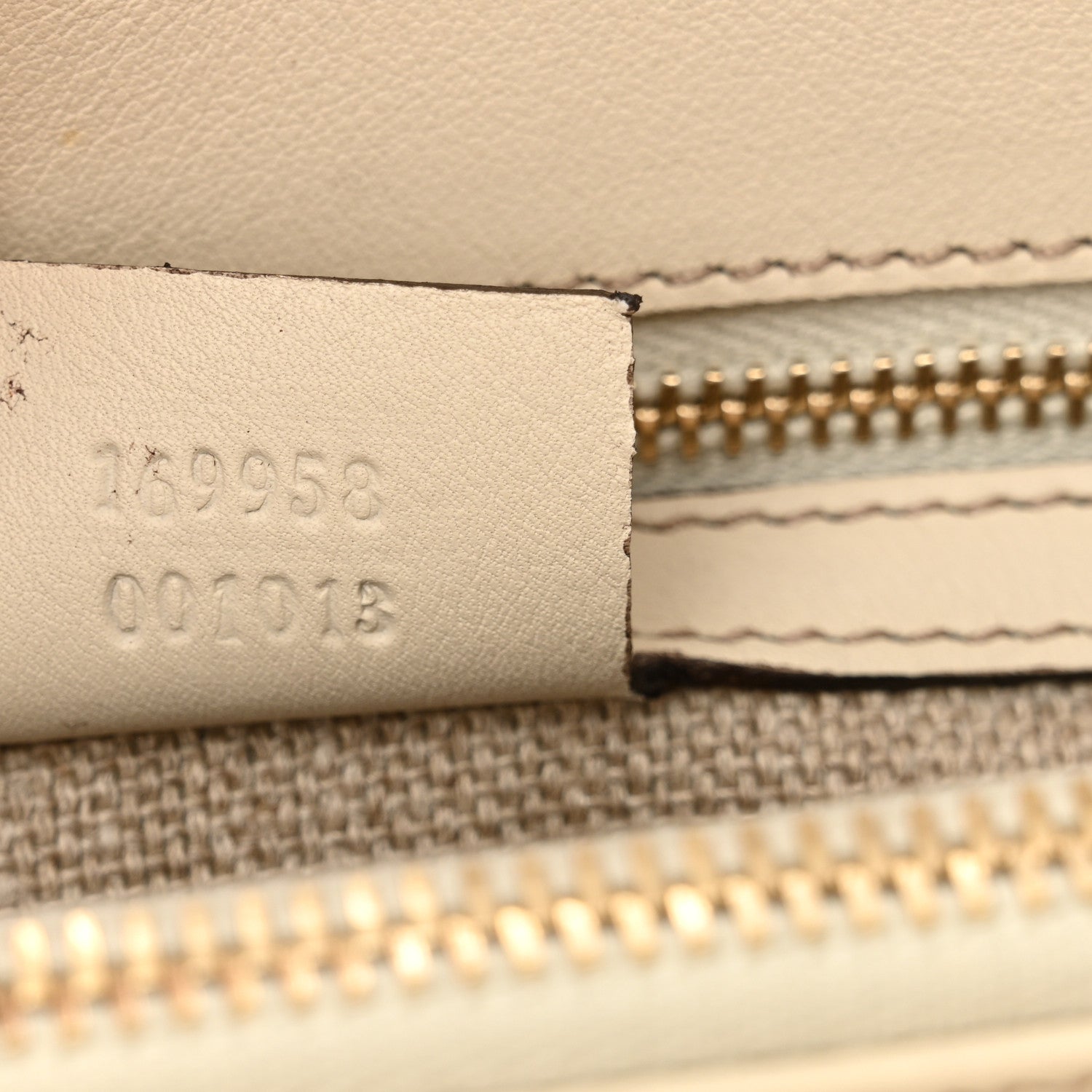 Gucci Calfskin Shoulder Bag Ivory 7 of 12