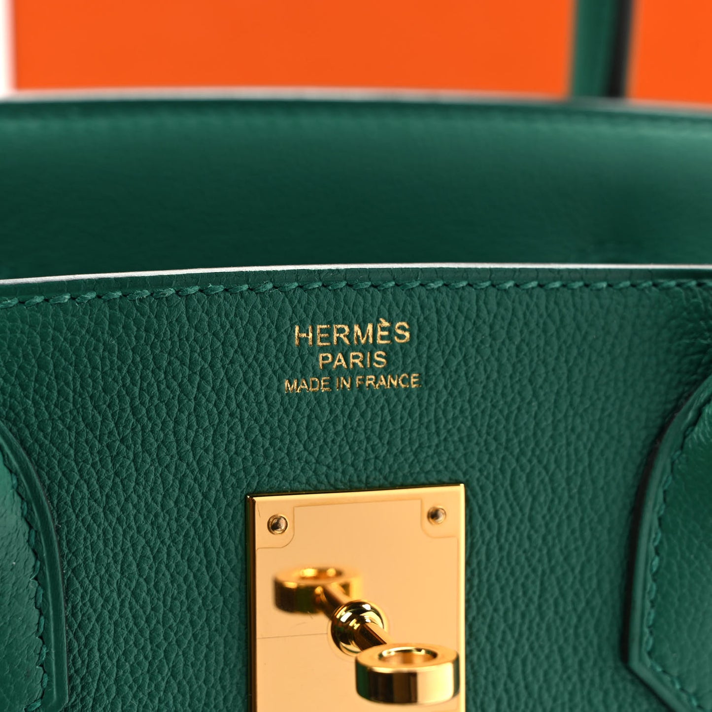 Taurillon Novillo Birkin 30 Vert Vertigo