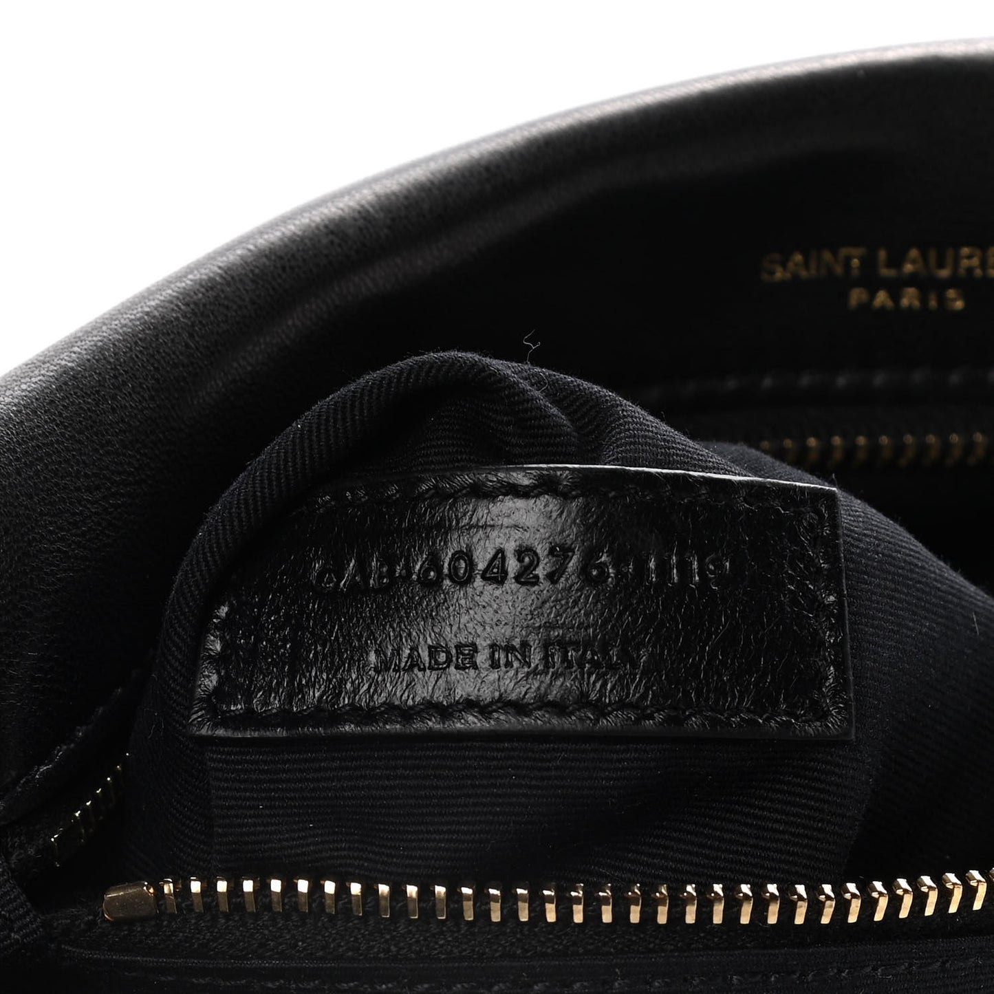 Lambskin Monogram Tassel Kate 99 Black