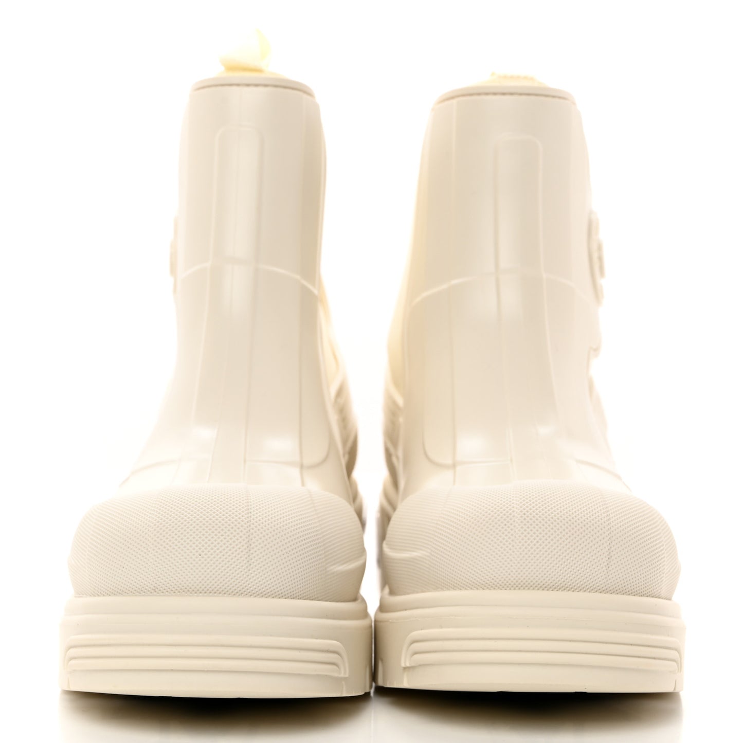 Neoprene Rubber Dior Genesis 30mm Ankle Boots 37 Off White