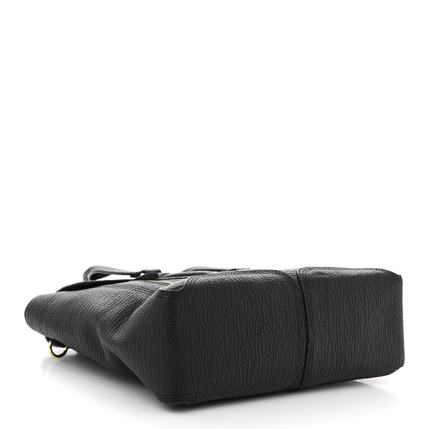 Textured Calfskin Medium Pashli Satchel Black