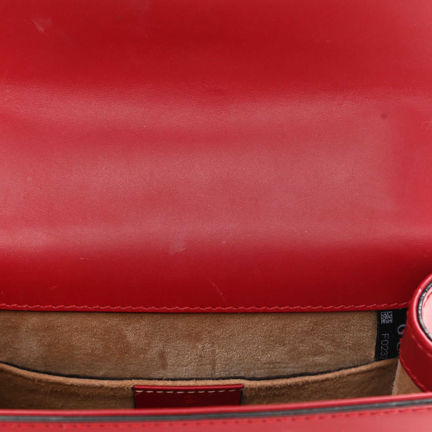 Calfskin Mini Sylvie Chain Shoulder Bag Hibiscus Red