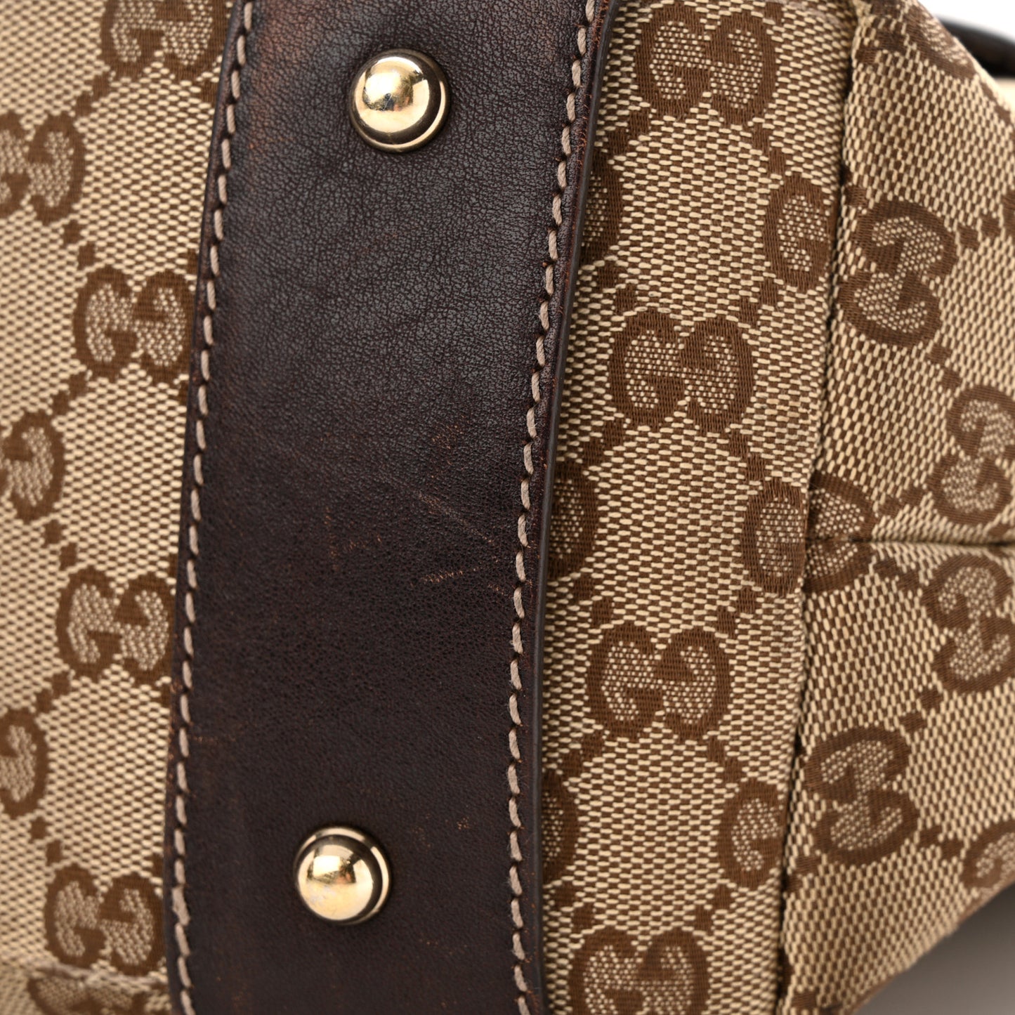 Monogram Medium Pelham Shoulder Bag Dark Brown