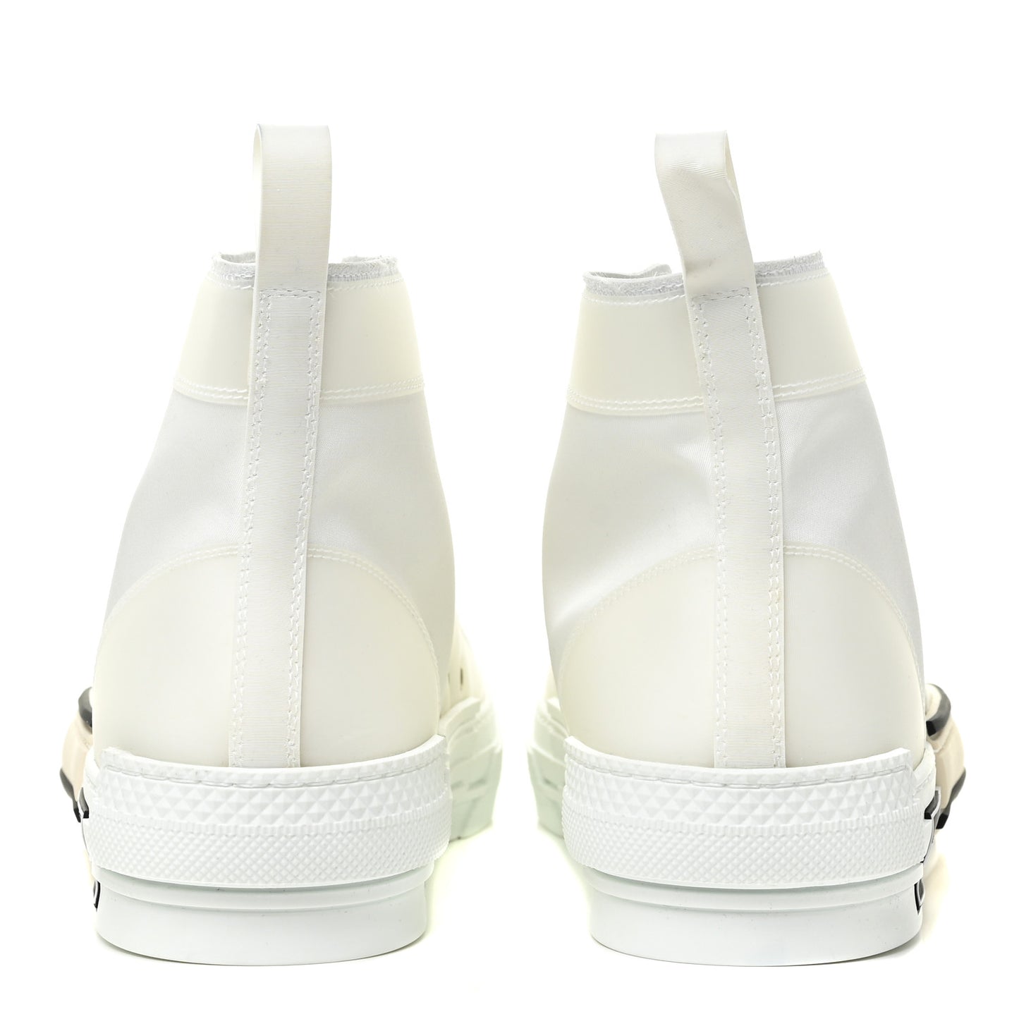 Canvas Mens B23 High Top Sneakers 45 White