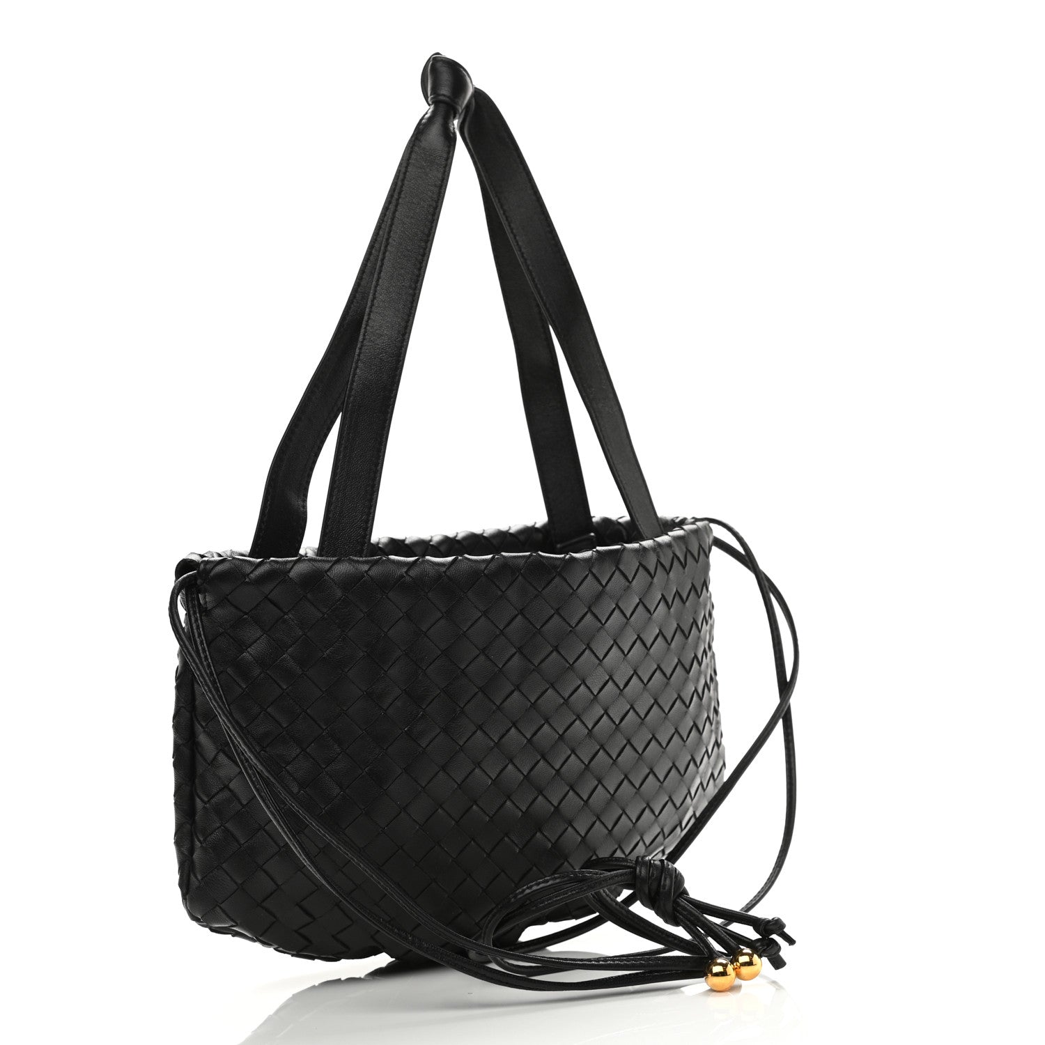 Bottega Veneta Nappa Intrecciato Small Bulb Black 5 of 19