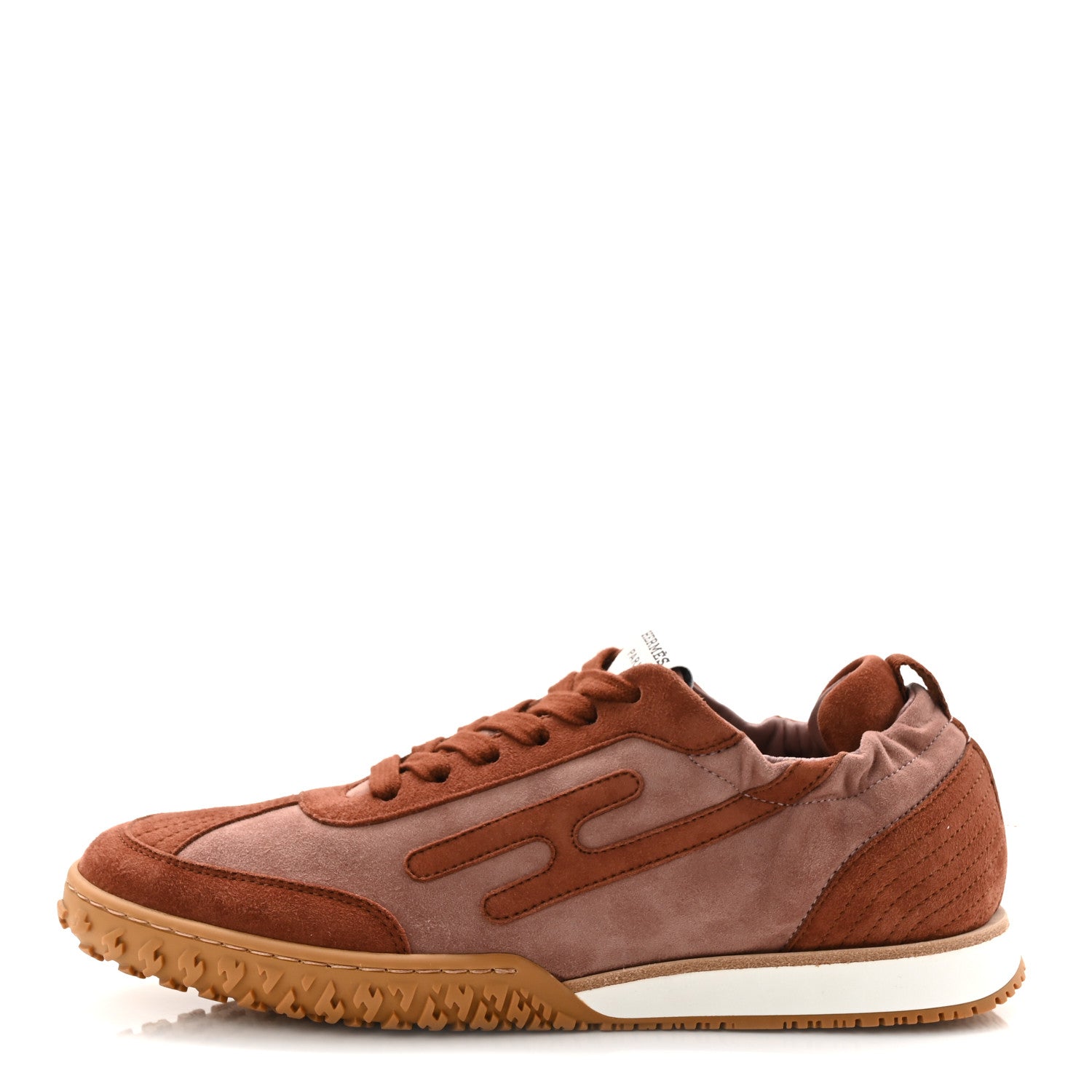 Hermes Suede Goatskin Jet Sneakers 36 Rose Antique Rouge Sepia Hermes Suede Goatskin Jet Sneakers 36 Rose Antique Rouge Sepia