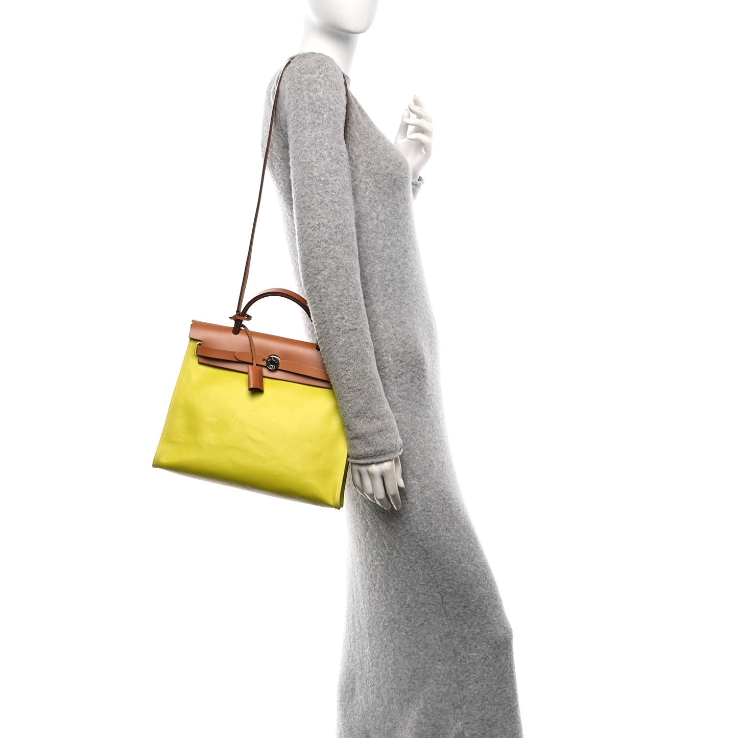 Toile H Berline Vache Hunter Herbag Zip 31 PM Lime