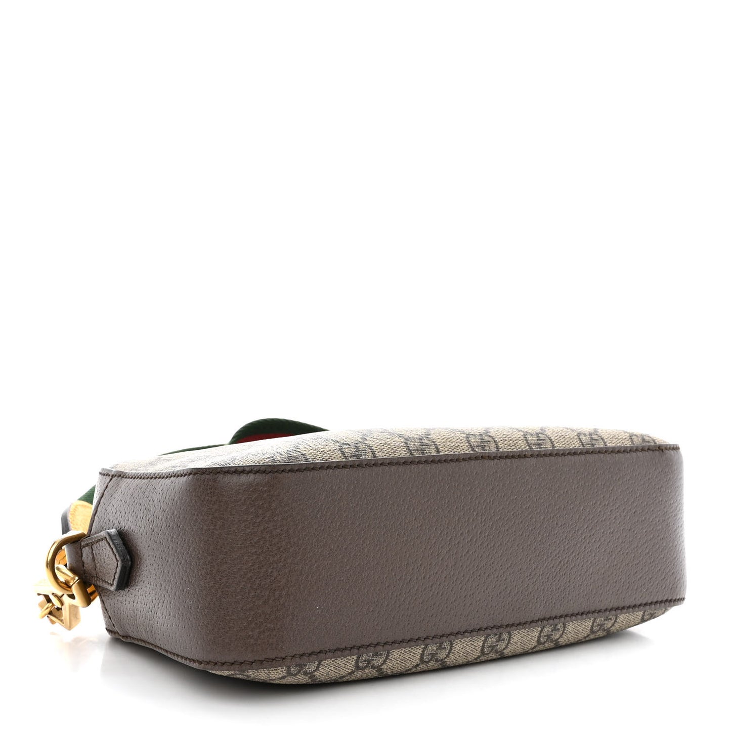 GG Supreme Monogram Web Neo Vintage Shoulder Bag Beige New Acero Crop