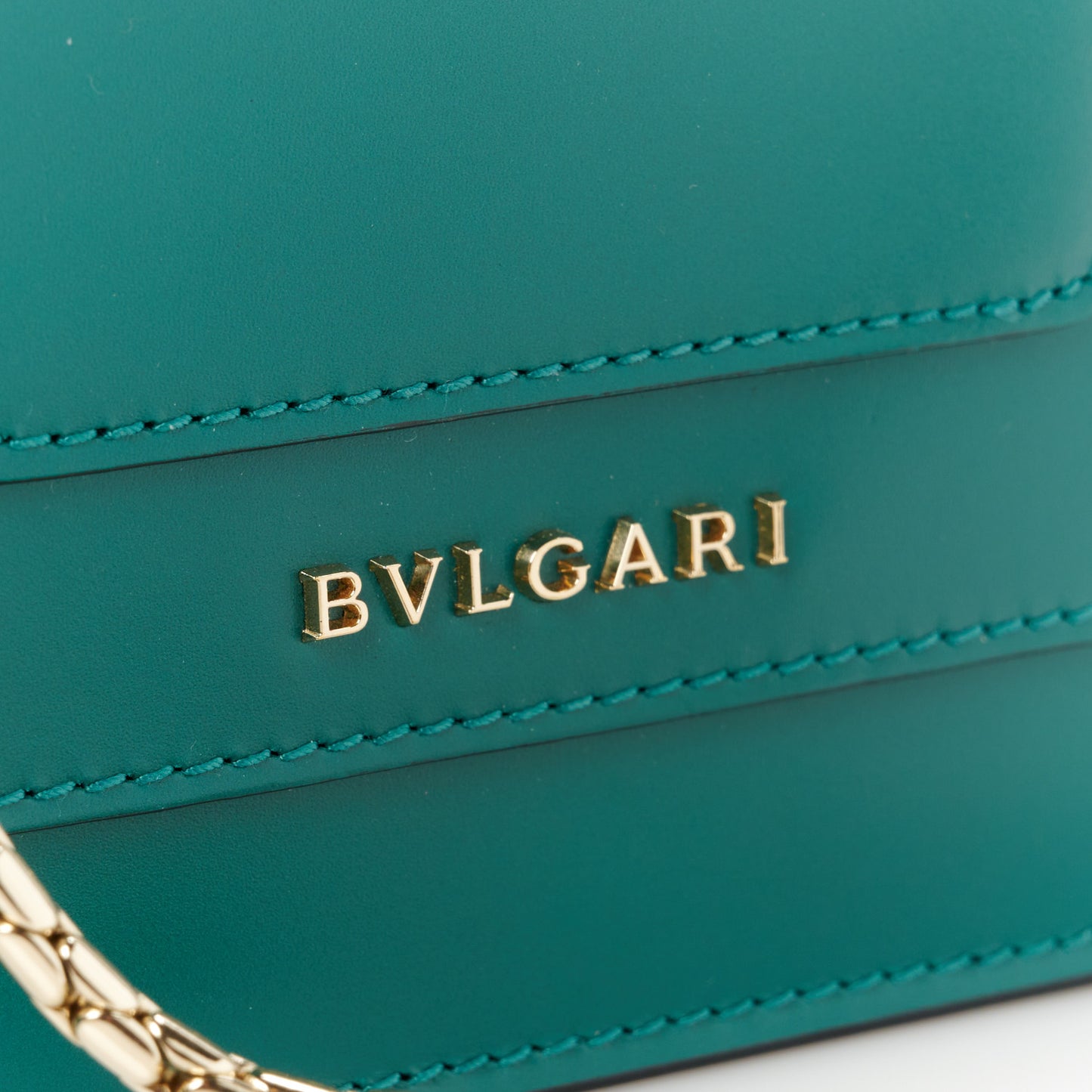 Calfskin Small Serpenti Forever Snake Strap Crossbody Bag Emerald Green