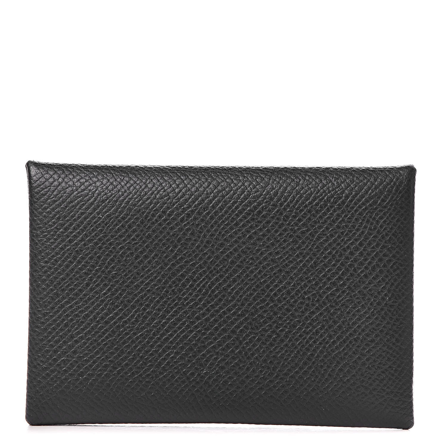Hermes Epsom Calvi Card Case Graphite 1 of 9