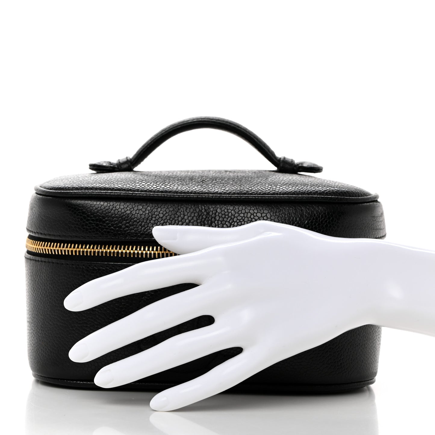 Caviar Vanity Cosmetic Case Black