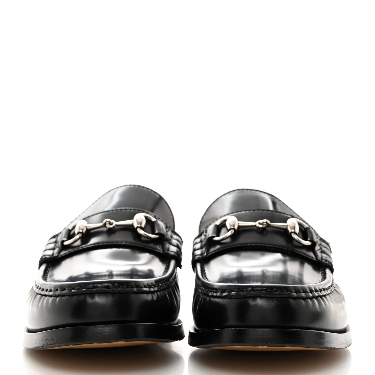 Gucci Calfskin Mens 1953 Horsebit Loafers 11.5 Black 2 of 9