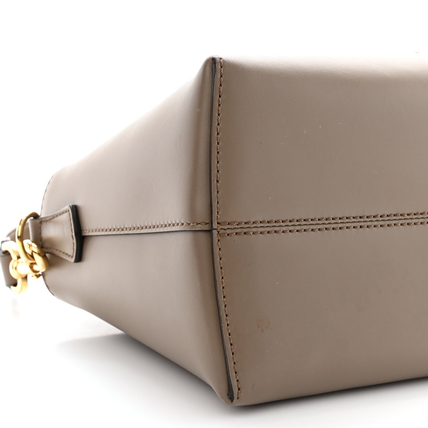 Fendi Vitello King Elaphe Python Print Logo Medium By The Way Boston Bag Tartufo Daisy Roccia 11 of 12