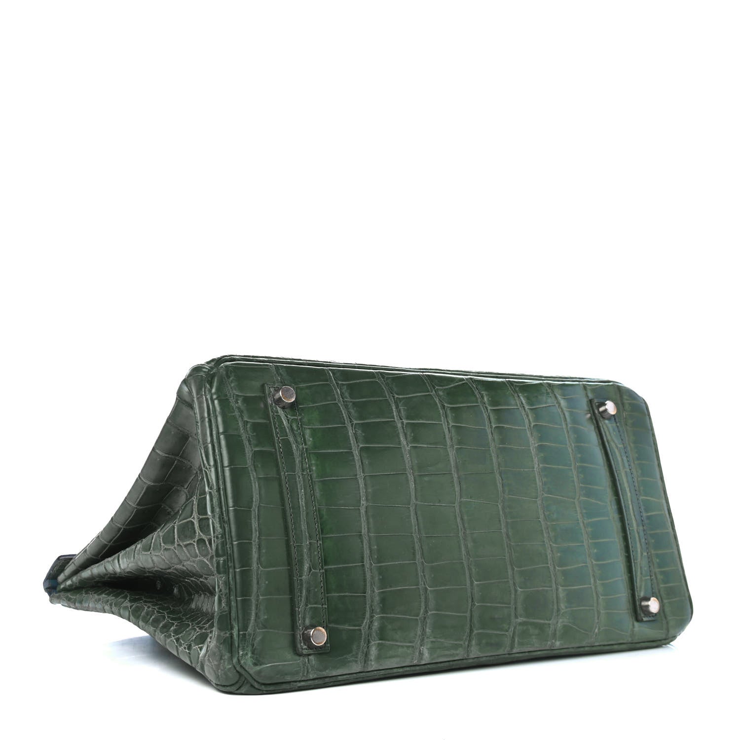 Hermes Matte Porosus Crocodile Birkin 35 4 of 35