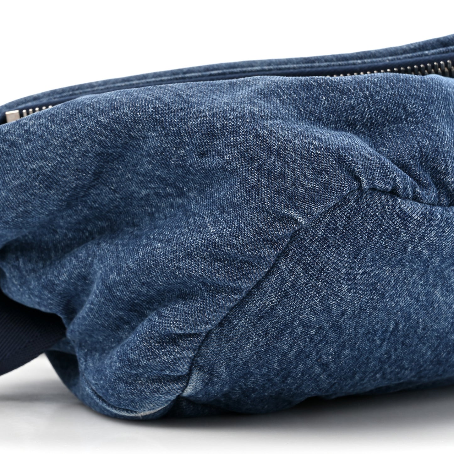 Denim Beak Belt Bag Blue