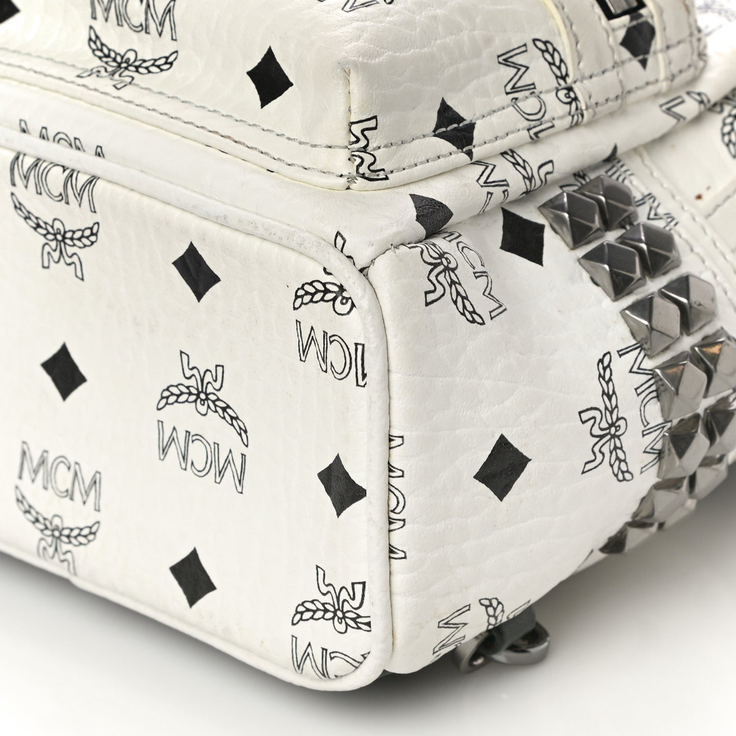 Visetos Side Stud X-Mini Stark Bebe Boo Backpack White