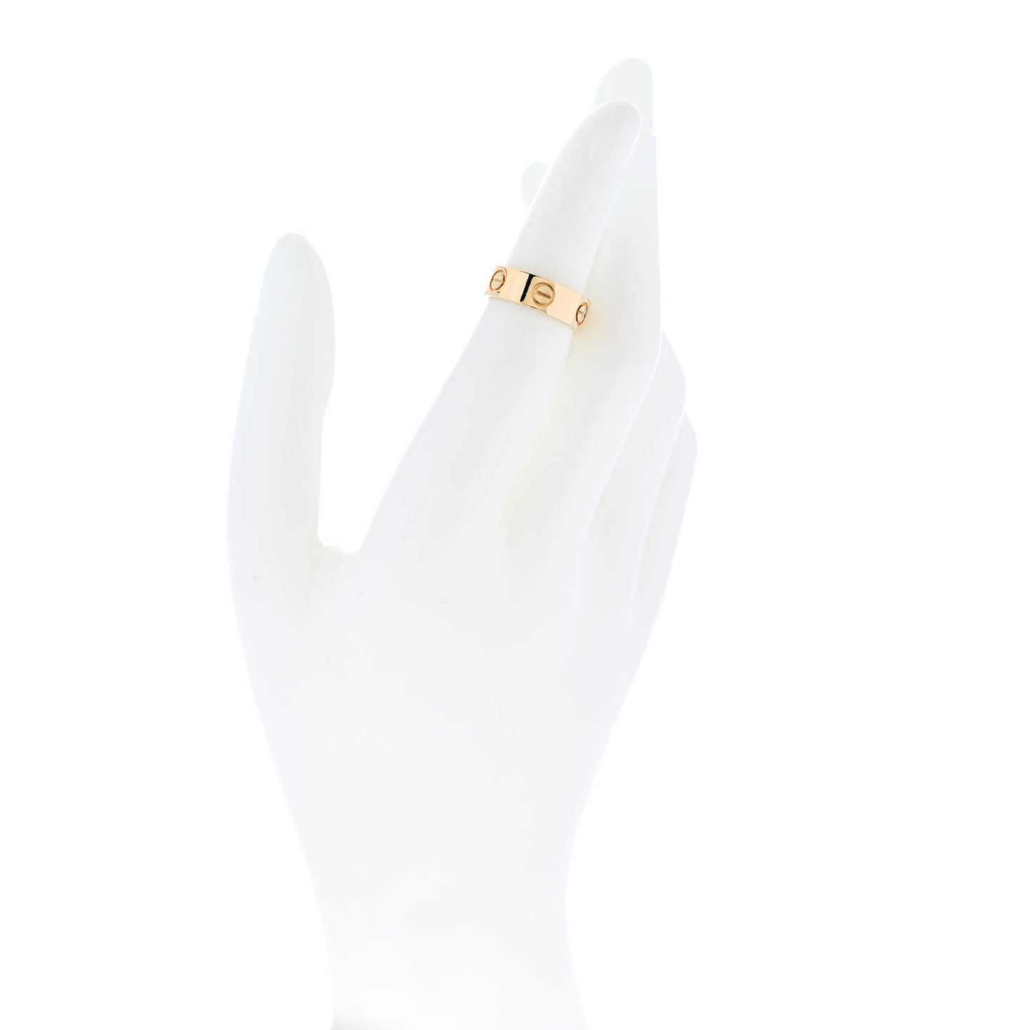 18K Yellow Gold 5.5mm LOVE Ring 48 4.5