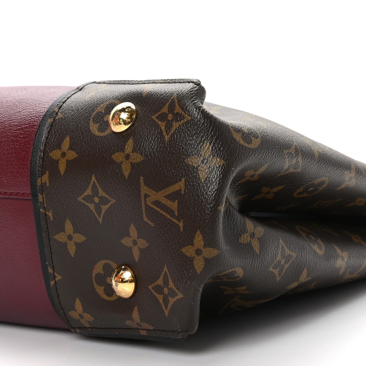 Monogram Cuir Orfevre Tote W PM Prunille