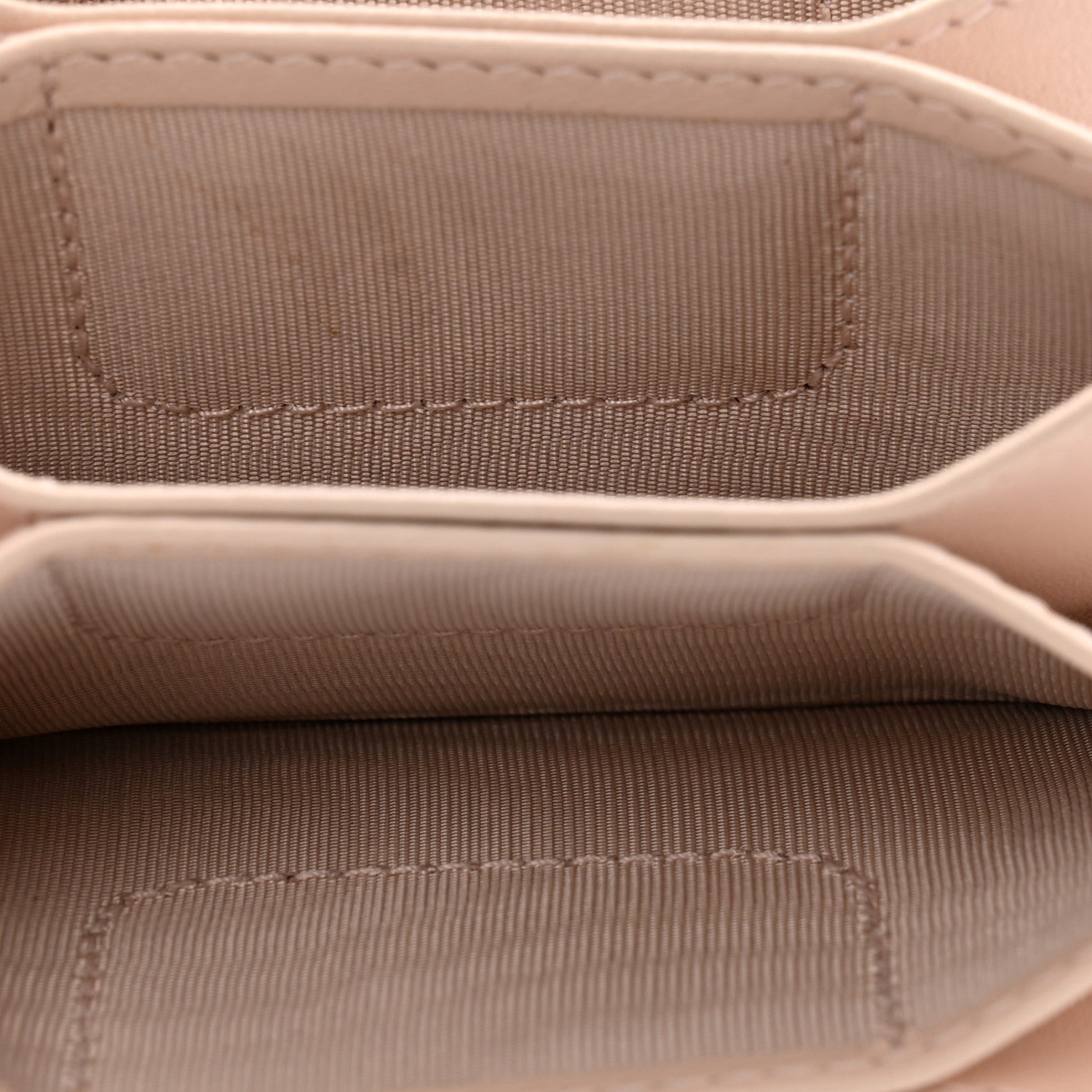 Christian Dior Lambskin Cannage Lady Dior 5-Gusset Card Holder Light Pink 6 of 14