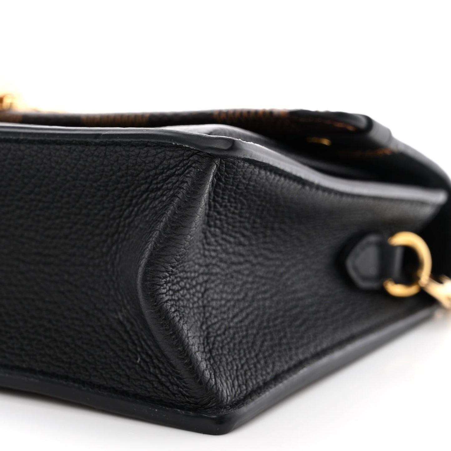 Damier Ebene Vavin Chain Wallet Black