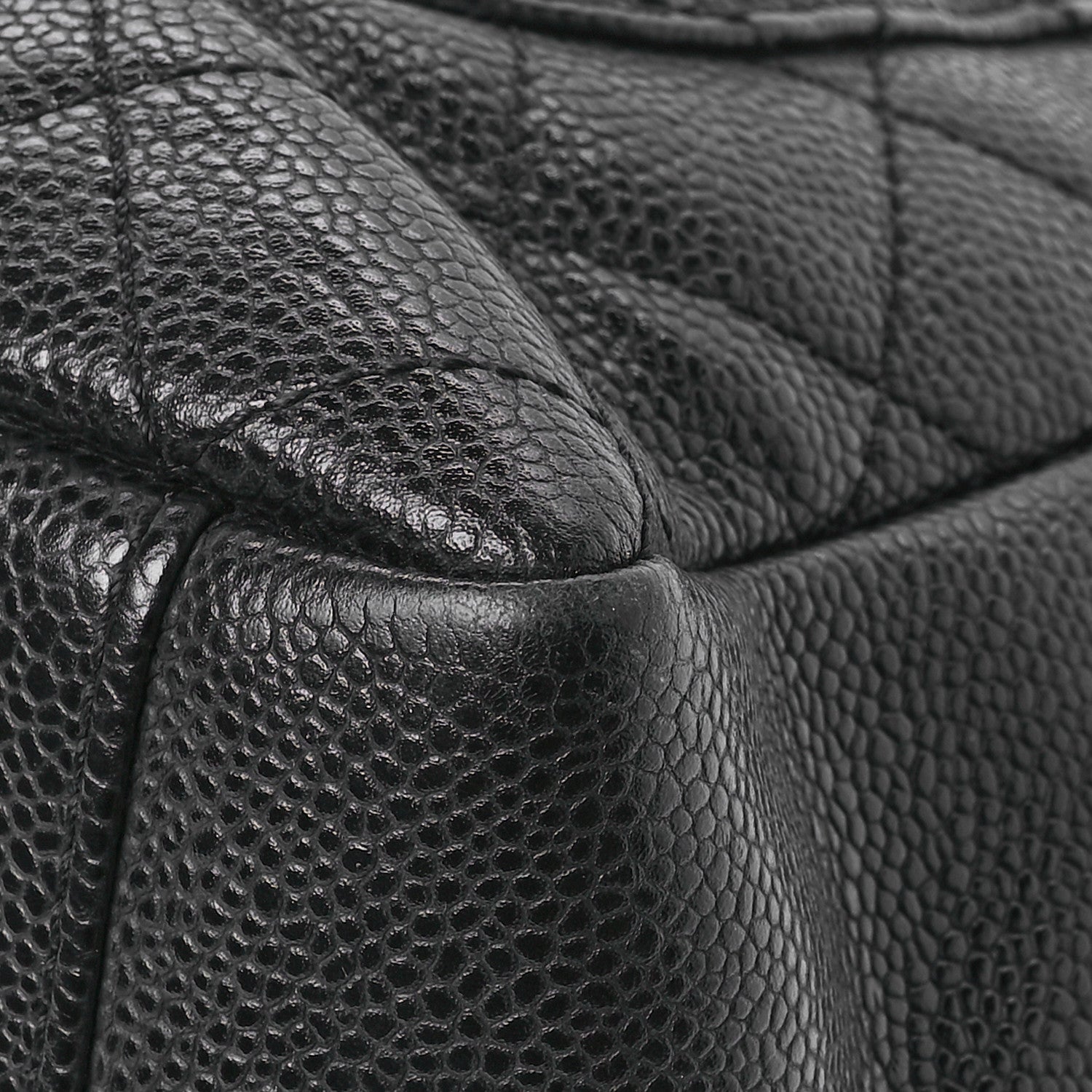 Chanel Caviar Quilted Grand Shopping Tote GST Black 12 of 12