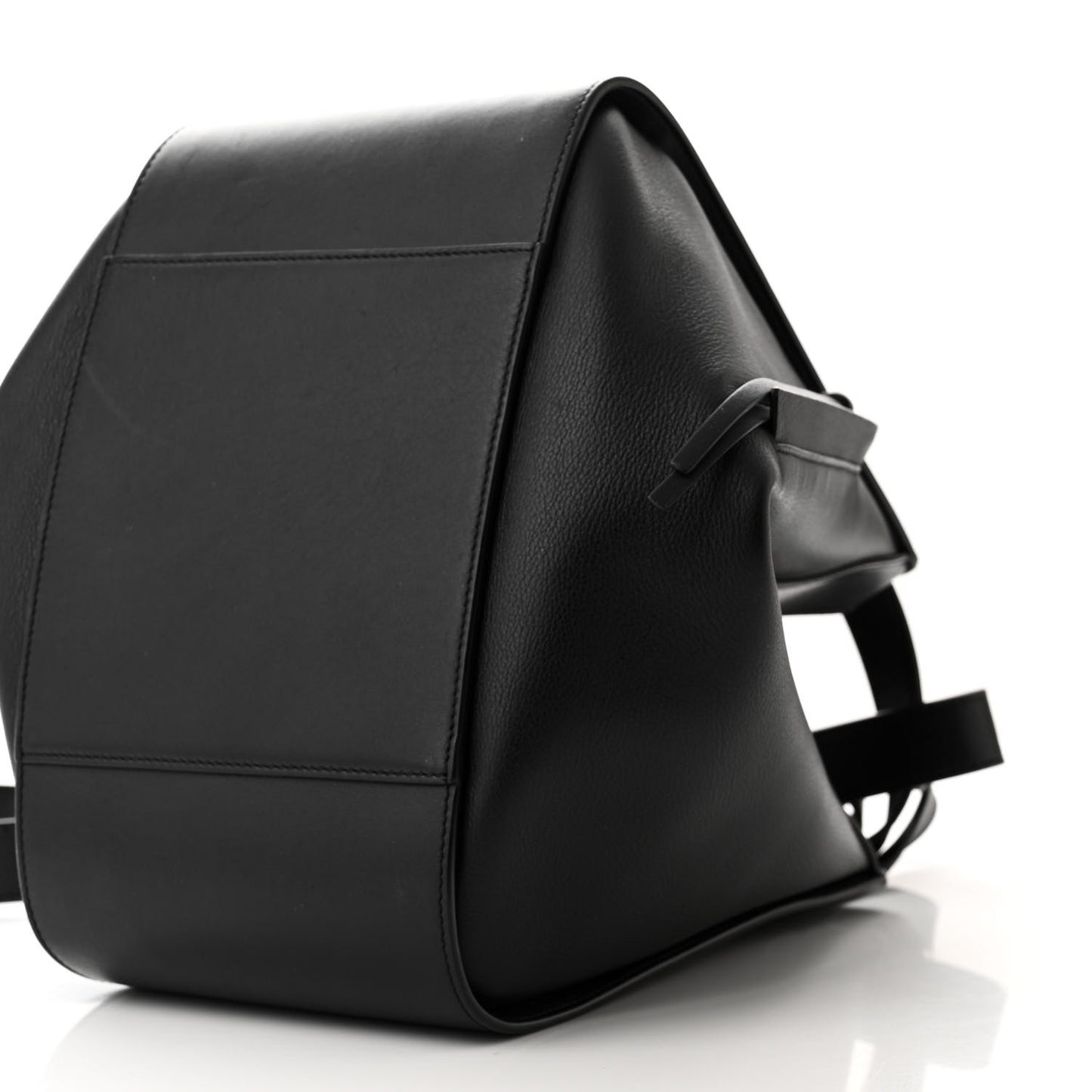 Calfskin Small Hammock Shoulder Bag Black