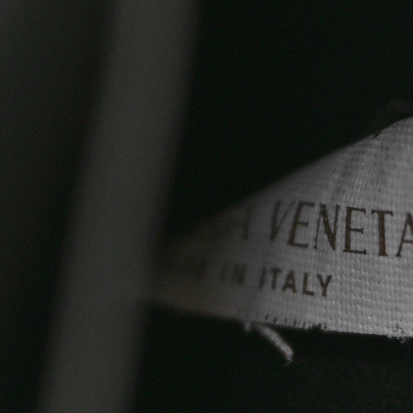 Calfskin Mount Envelope Bag Black