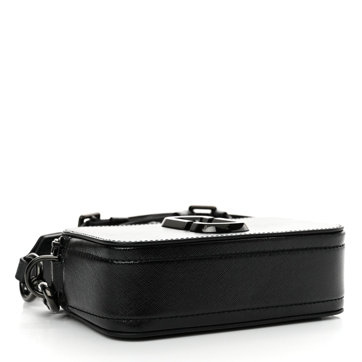 Saffiano Snapshot Camera Bag Black