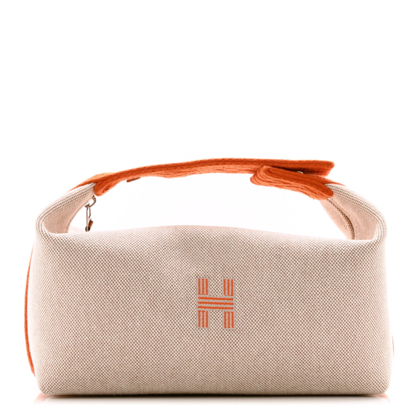 Canvas Small Bride-A-Brac Pouch Natural Orange