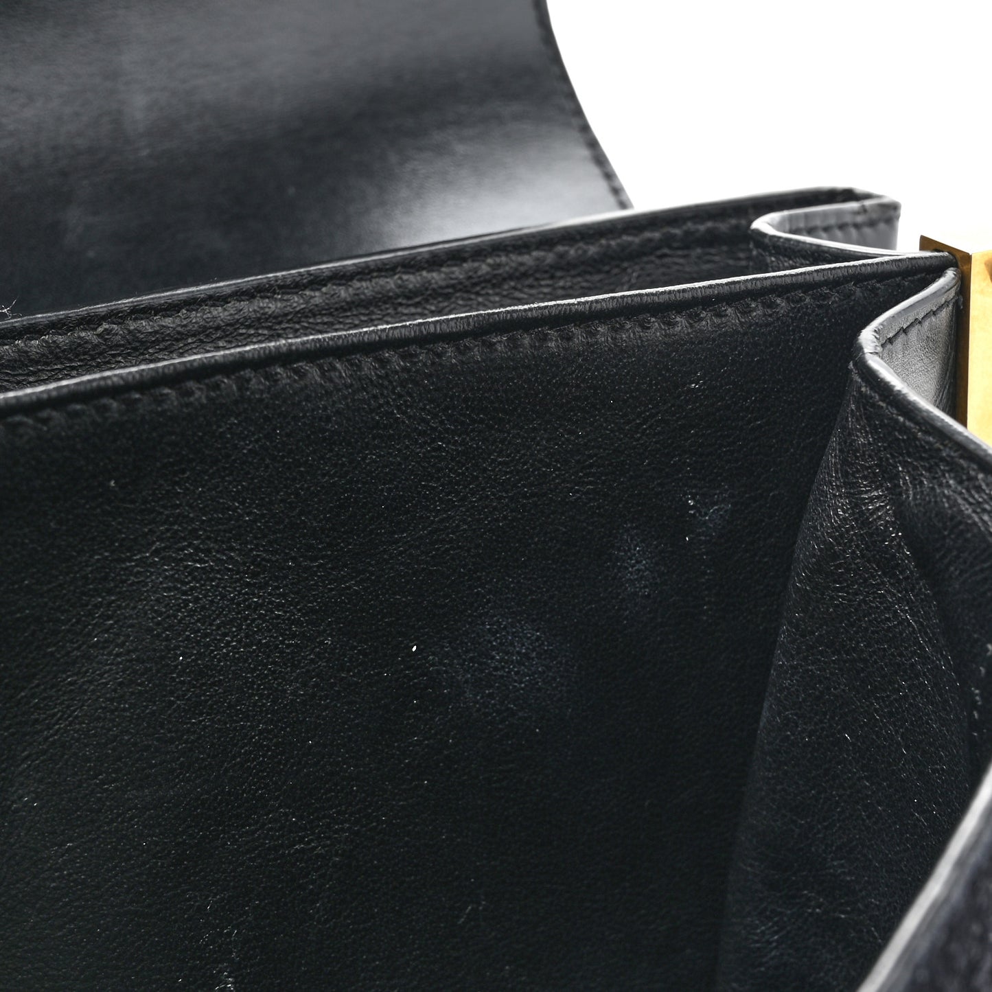 Suede All-Over Monogram Small Le Monogramme Satchel Black