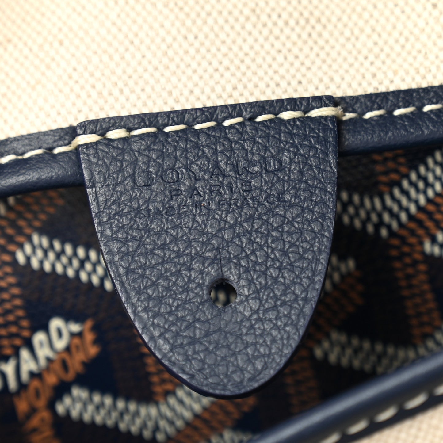 Goyardine Artois MM Navy