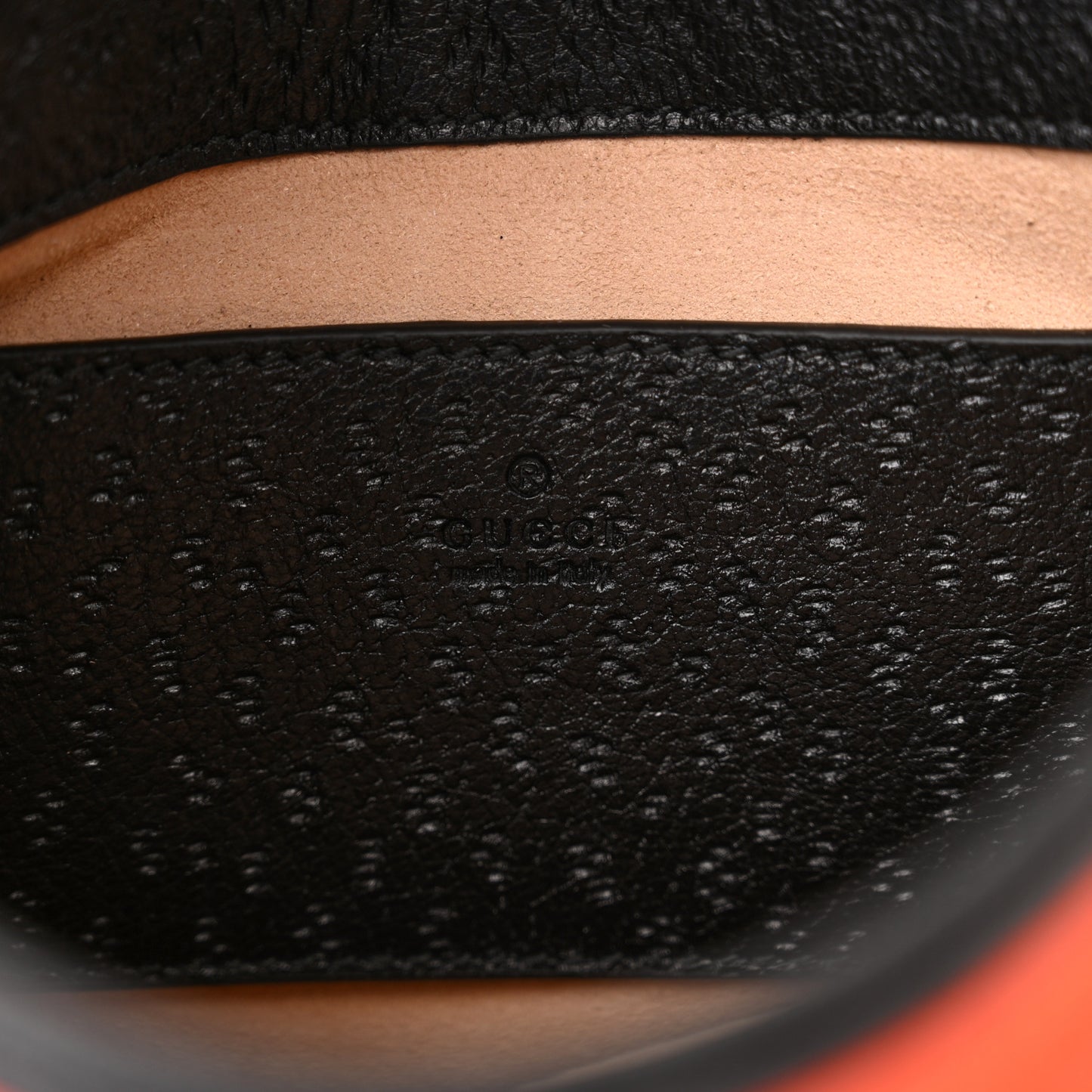 Calf Hair Textured Dollar Calfskin Mini Jackie 1961 Hobo Orange Black