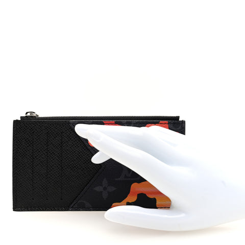 Monogram Eclipse Sunset Taiga Coin Card Holder