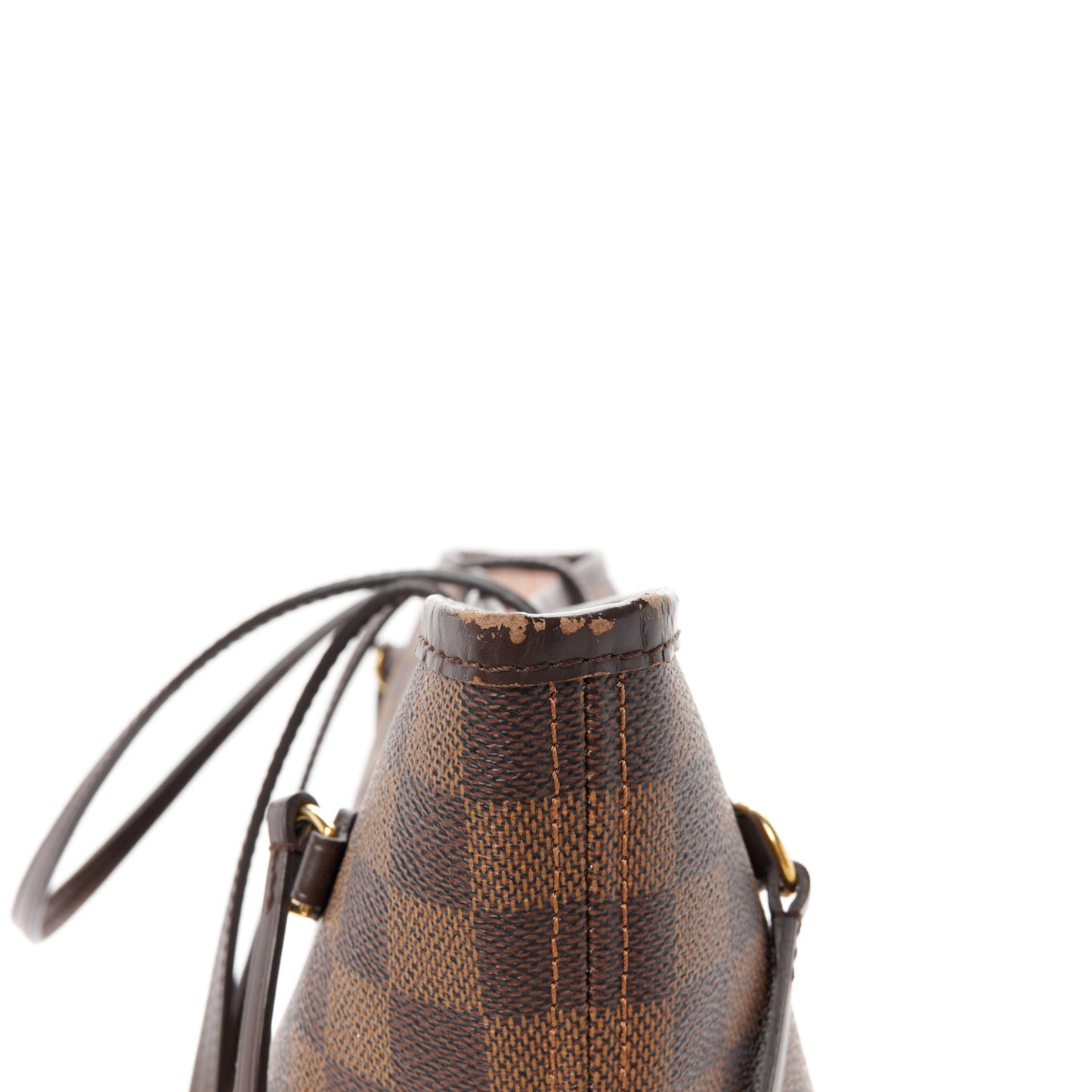 Damier Ebene Neo Neverfull MM Rose Ballerine