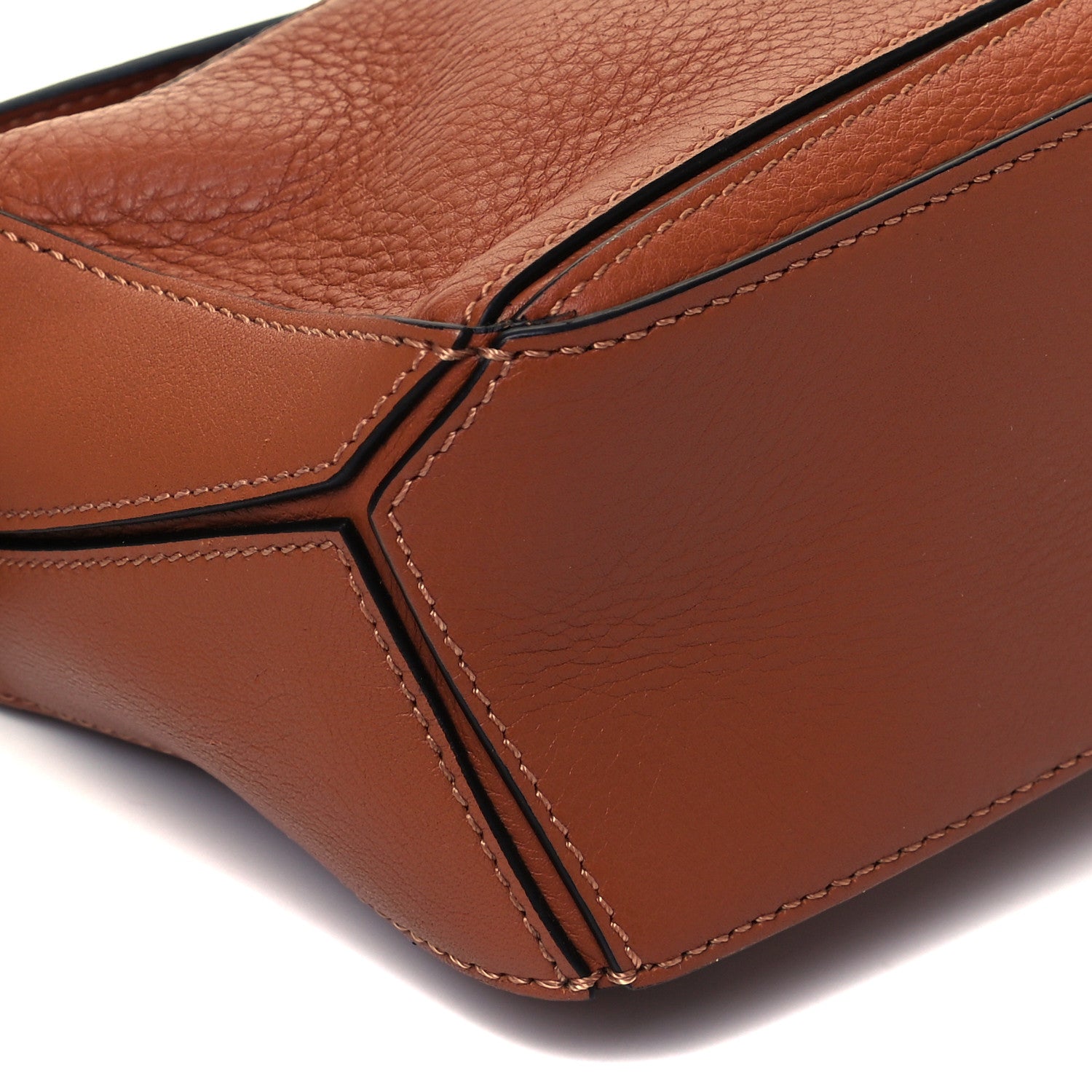 Loewe Calfskin Mini Puzzle Bag Tan 8 of 9