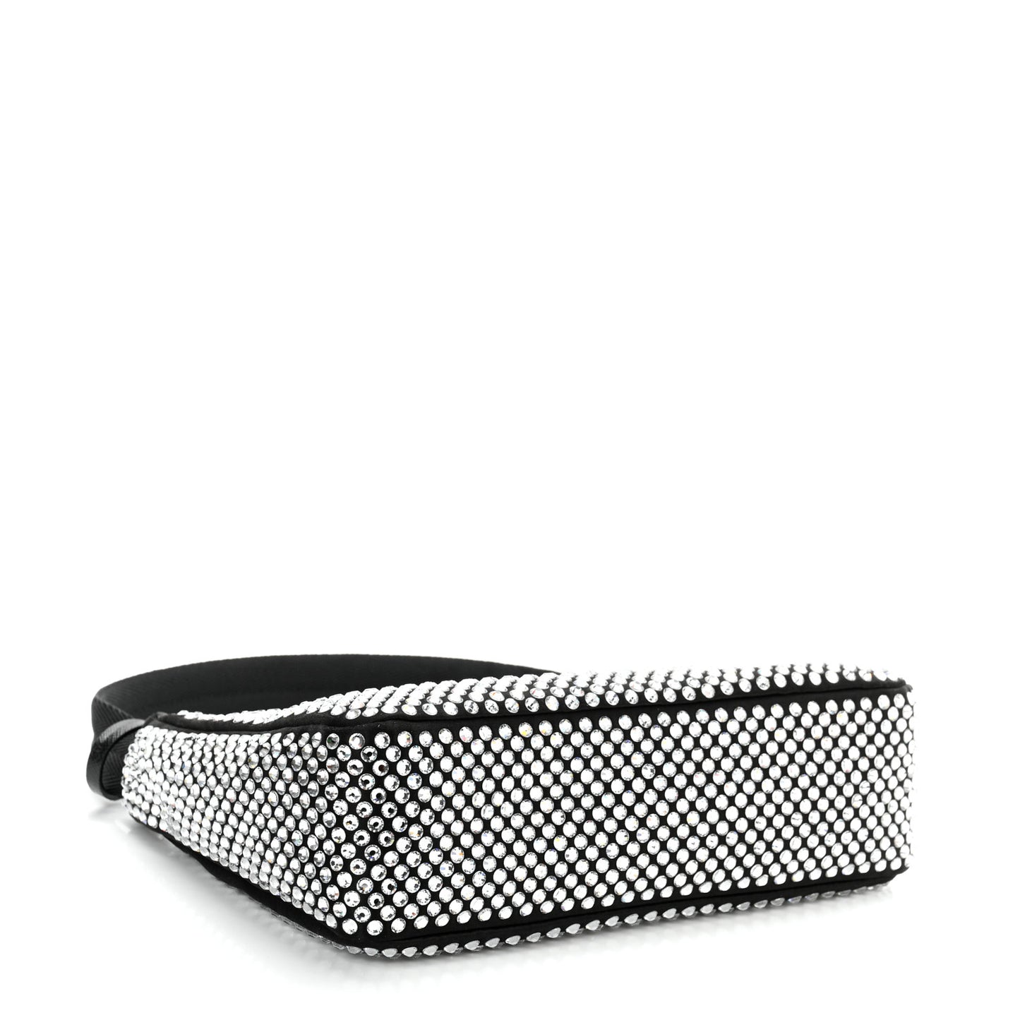 Satin Crystal Mini Re-Edition 2000 Bag Cristal