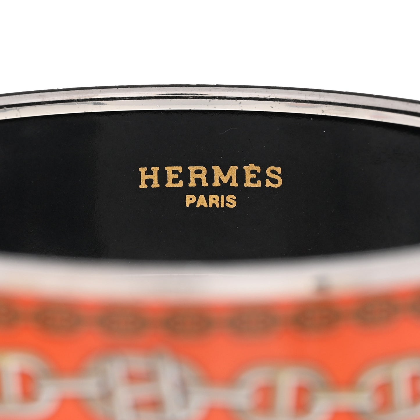 Enamel Printed Wide Chaine d'Ancre Bracelet 70
