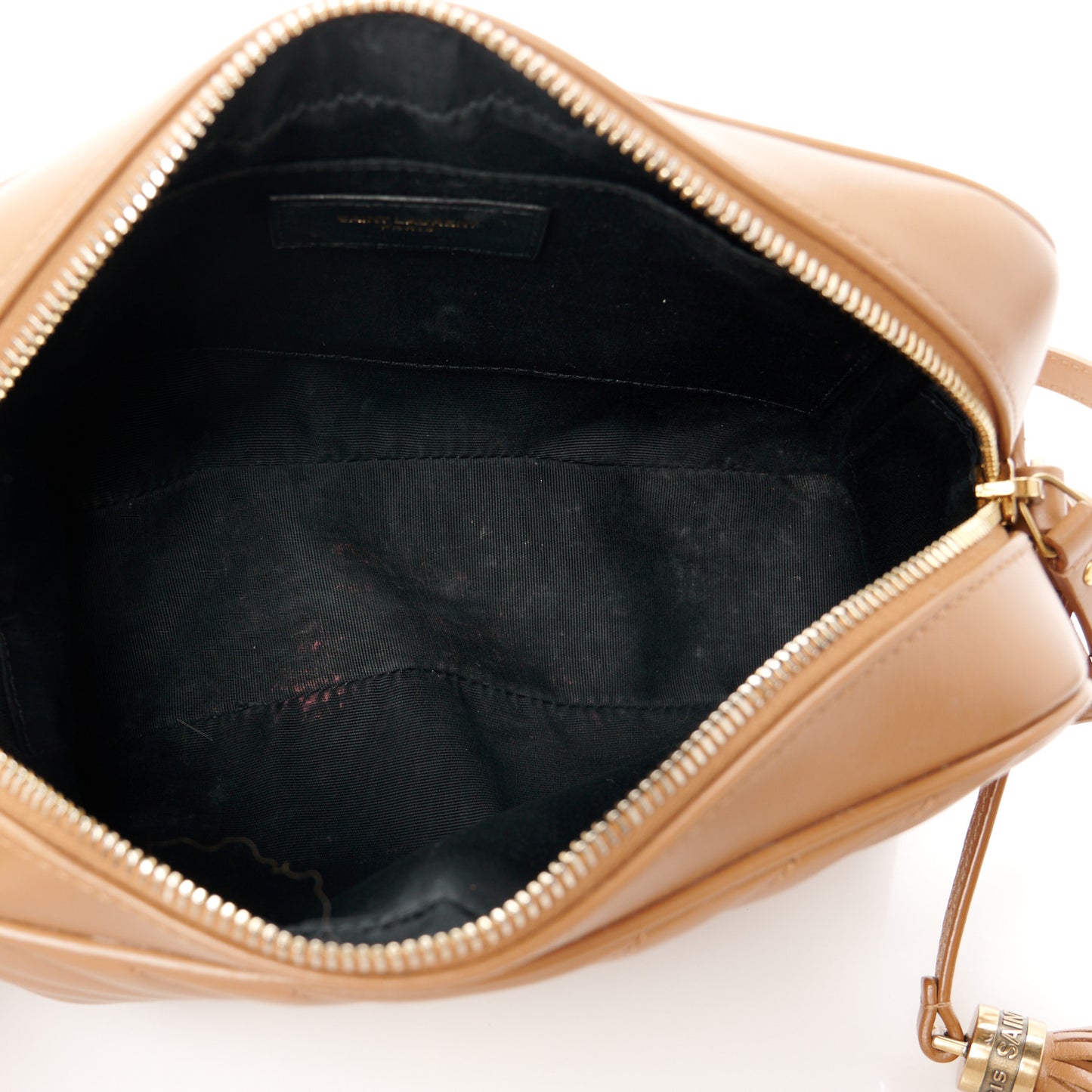 Calfskin Matelasse Monogram Lou Camera Bag Cinnamon