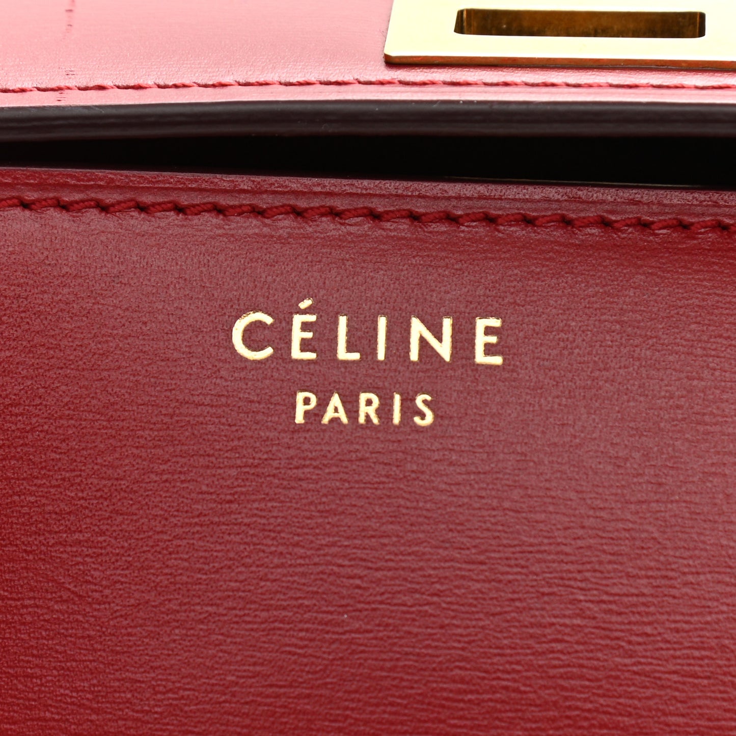 Box Calfskin Medium Classic Box Flap Bag Red