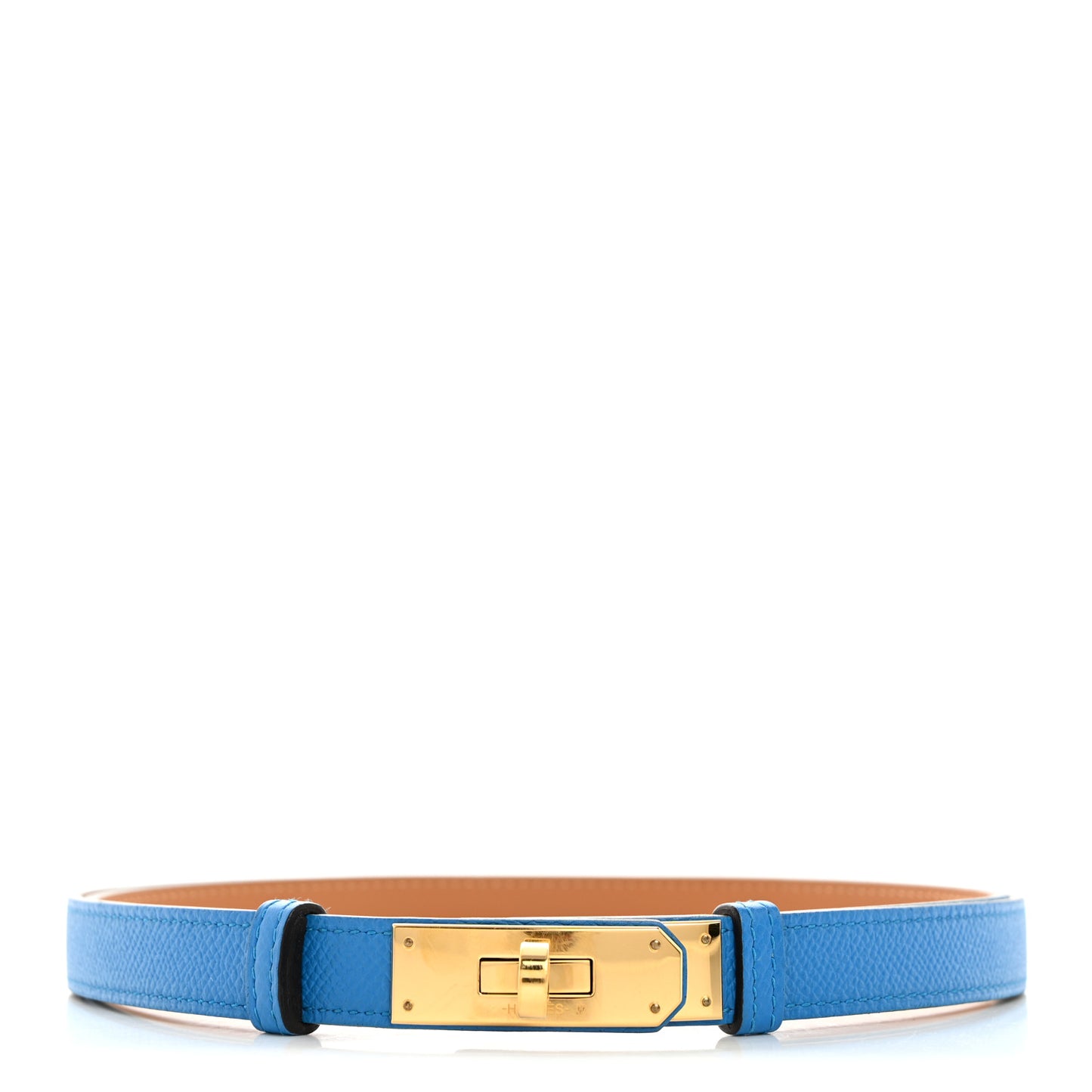 Epsom Kelly Belt Bleu Zanzibar