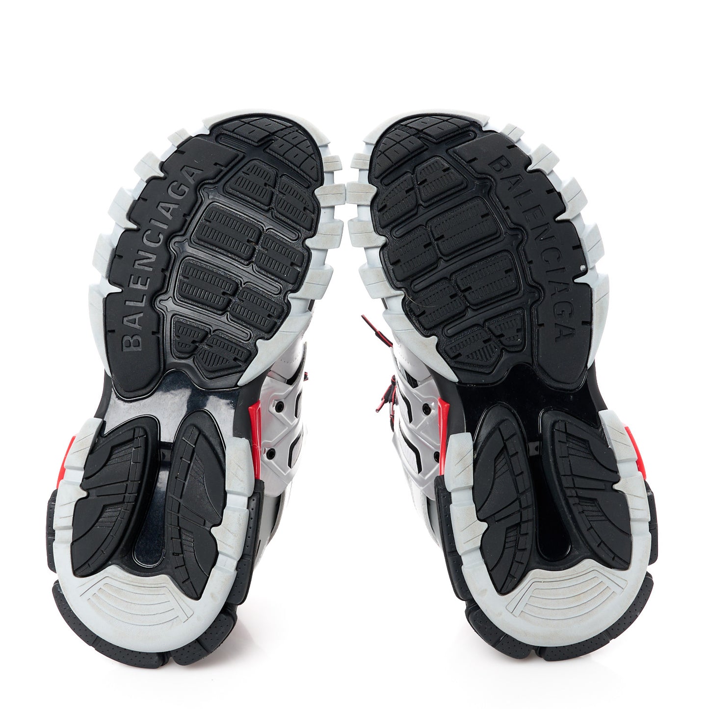 Mesh Nylon Metallic Fabric Mens Track Sneakers 44 Black Red
