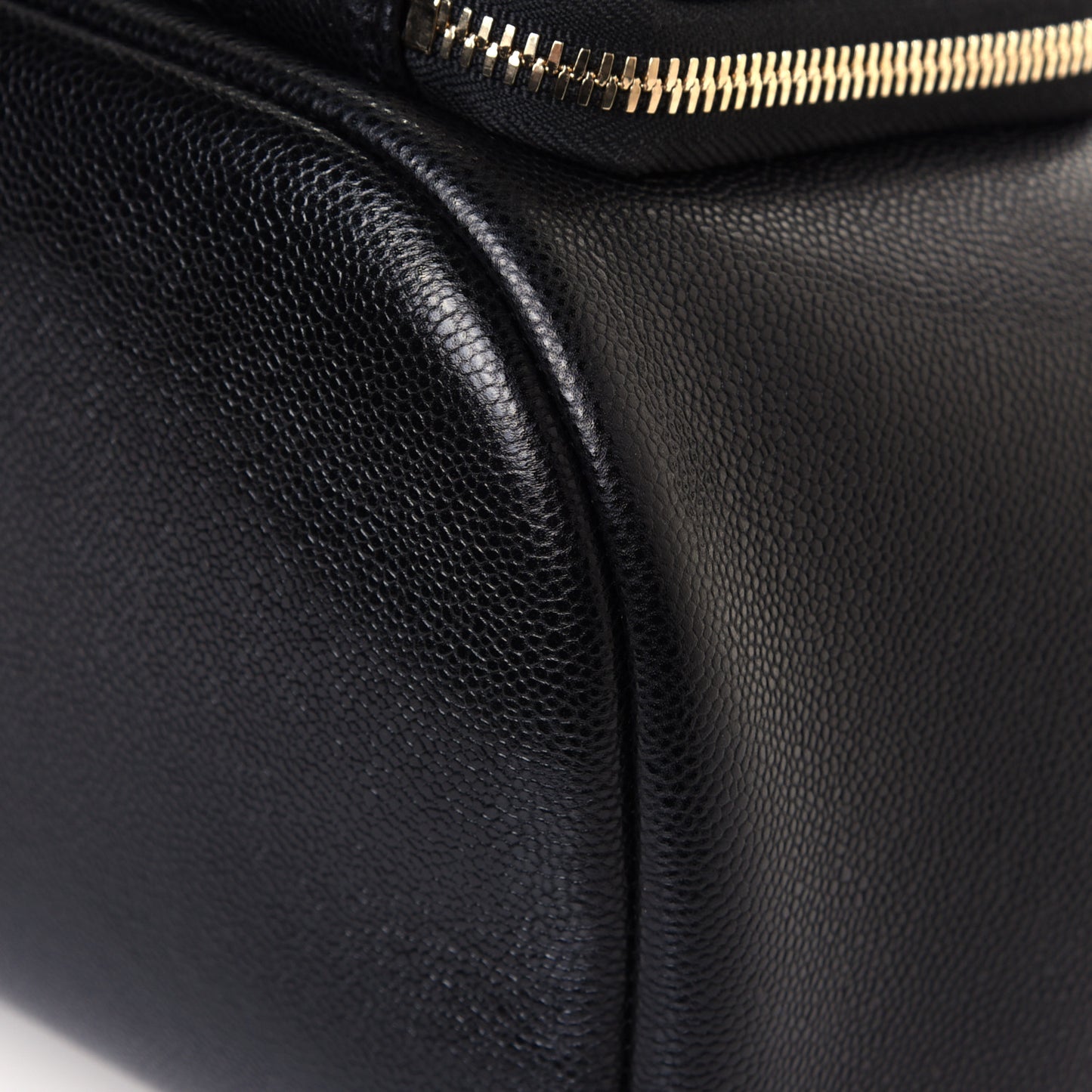 Caviar Quilted Business Affinity Backpack Black