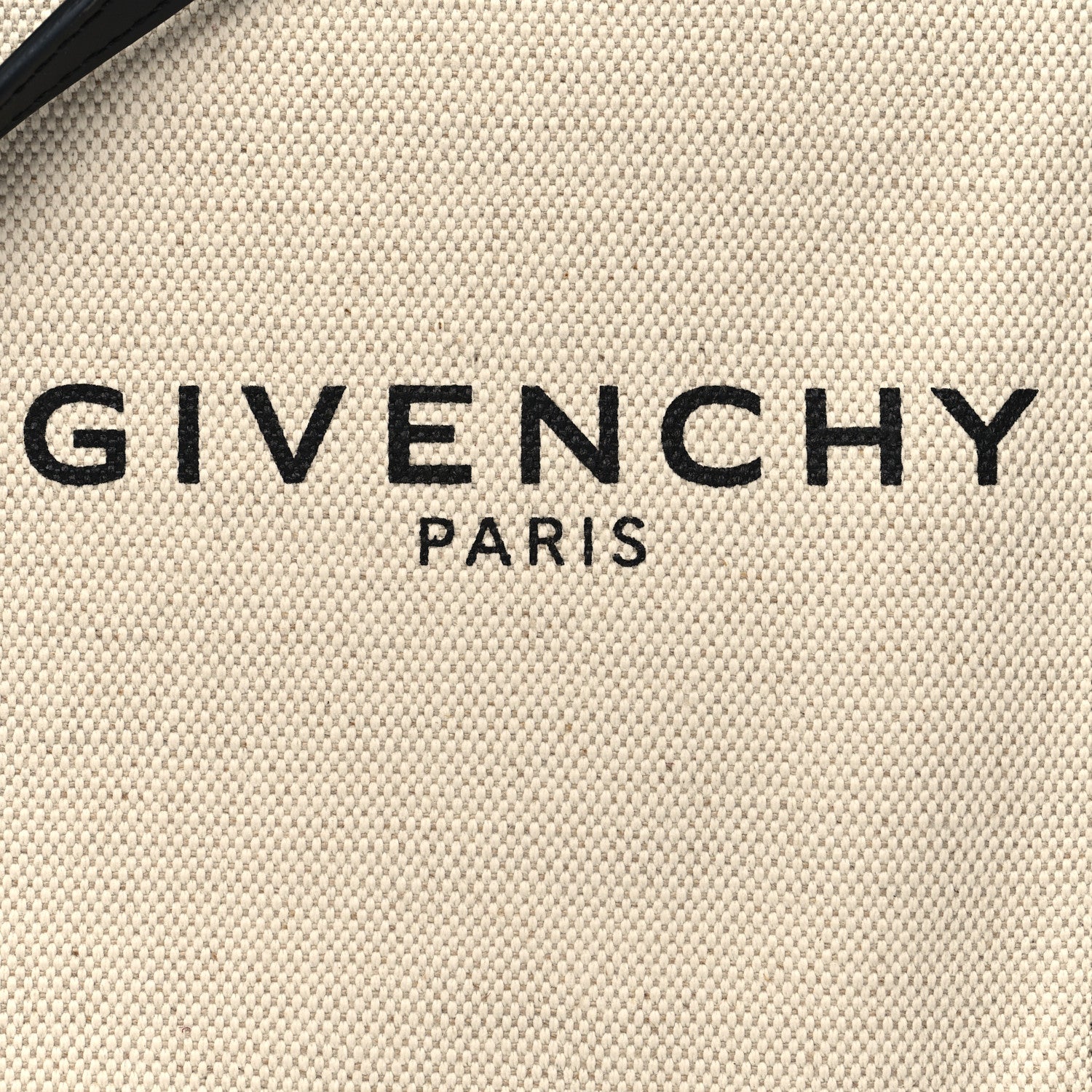 Givenchy Canvas Mini Bond Shopper Tote Beige Black 8 of 10