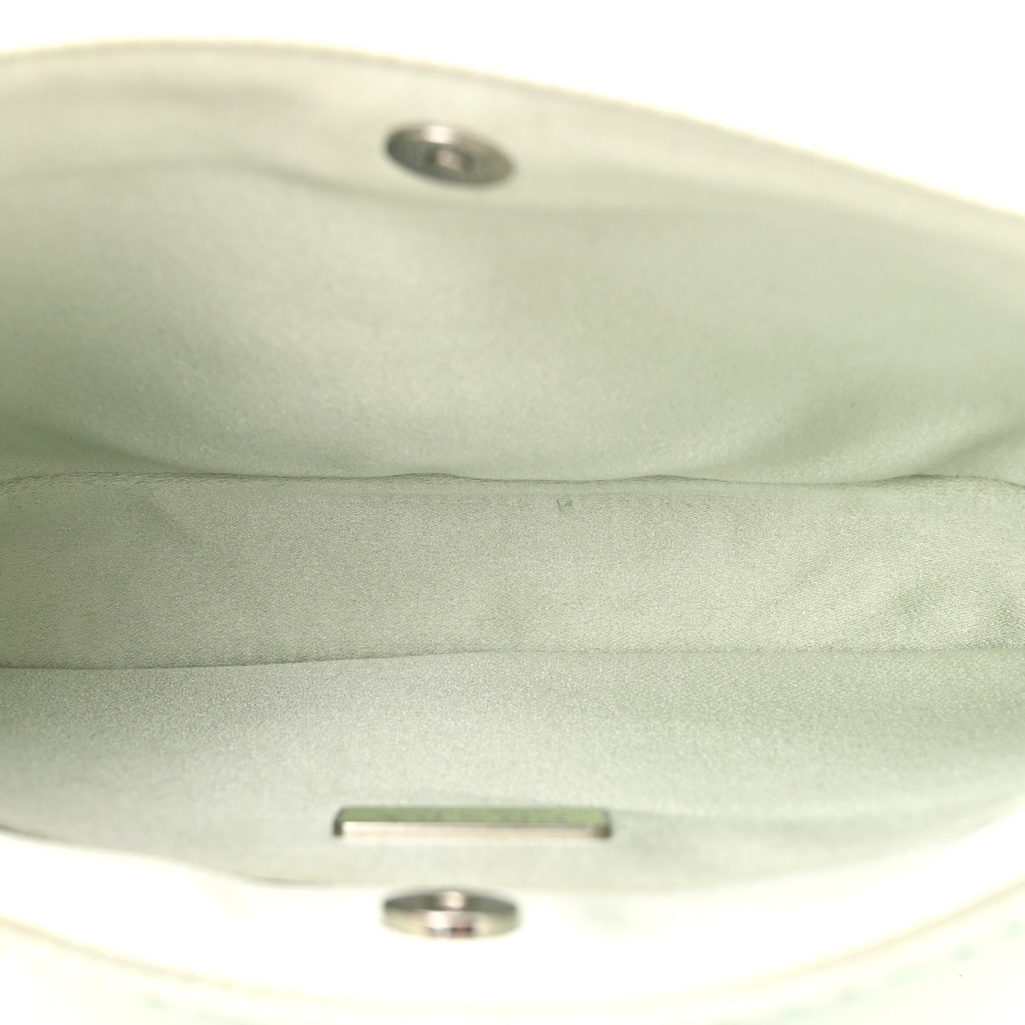 Satin Crystal Cleo Adjustable Strap Shoulder Bag Acqua